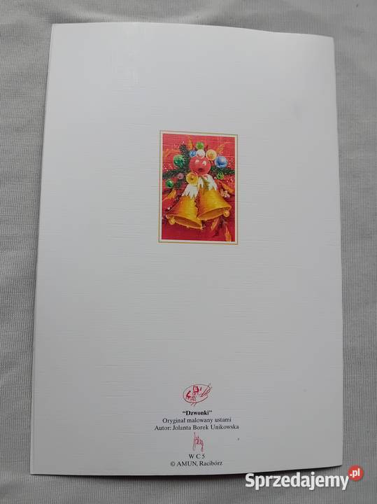 Pocztówka bożonarodzeniowa Jolanta Borek Koźminek
