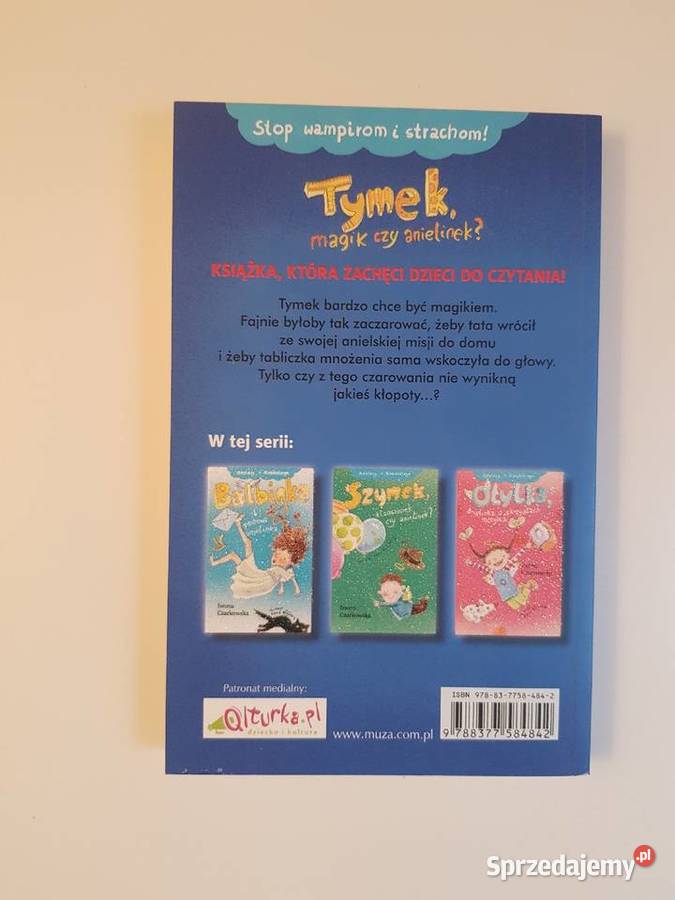 Tymek magik czy anielinek Książki i Podręczniki Szczecin