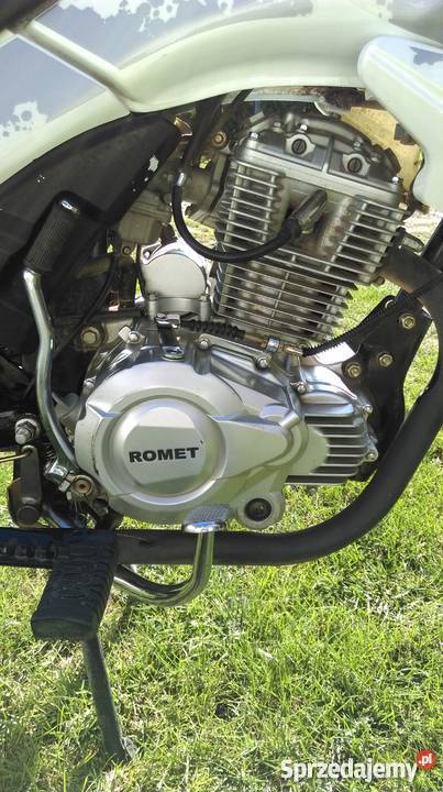 Sprzedam niesamowity motocykl Romet Z 175 2014 biały Nowa Brzeźnica