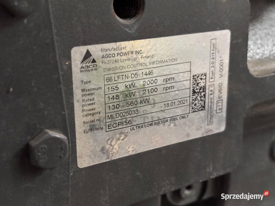 AGCO Fendt Massey Ferguson VALTRA 66 LFTND51446 Jastrzębniki sprzedam