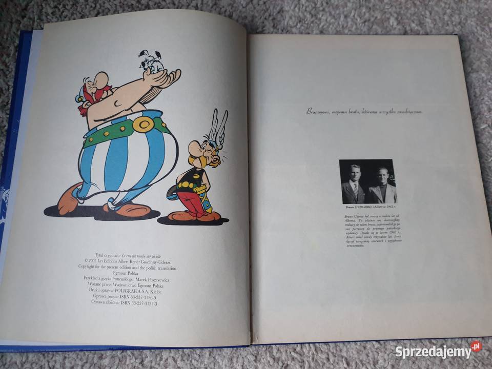 Asteriks Kiedy Niebo Spada Na Głowę wydanie z Gdynia