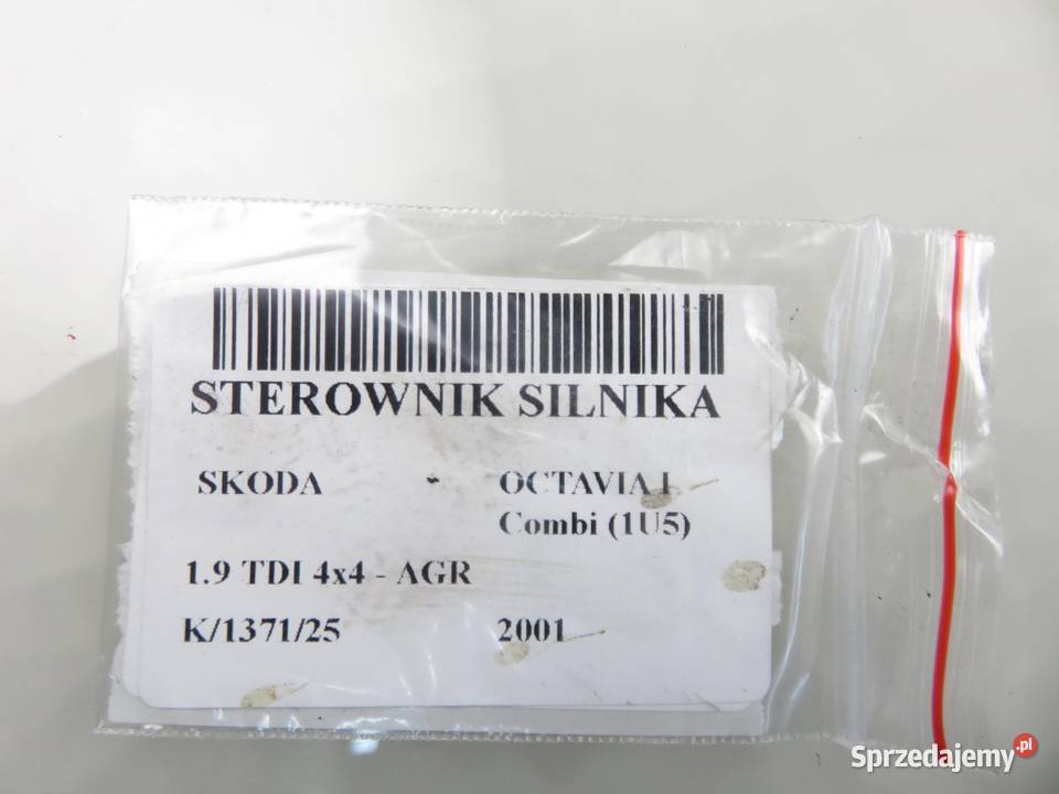 STEROWNIK SKODA OCTAVIA 1U5 19 TDI 4x4 AGR sprzedam