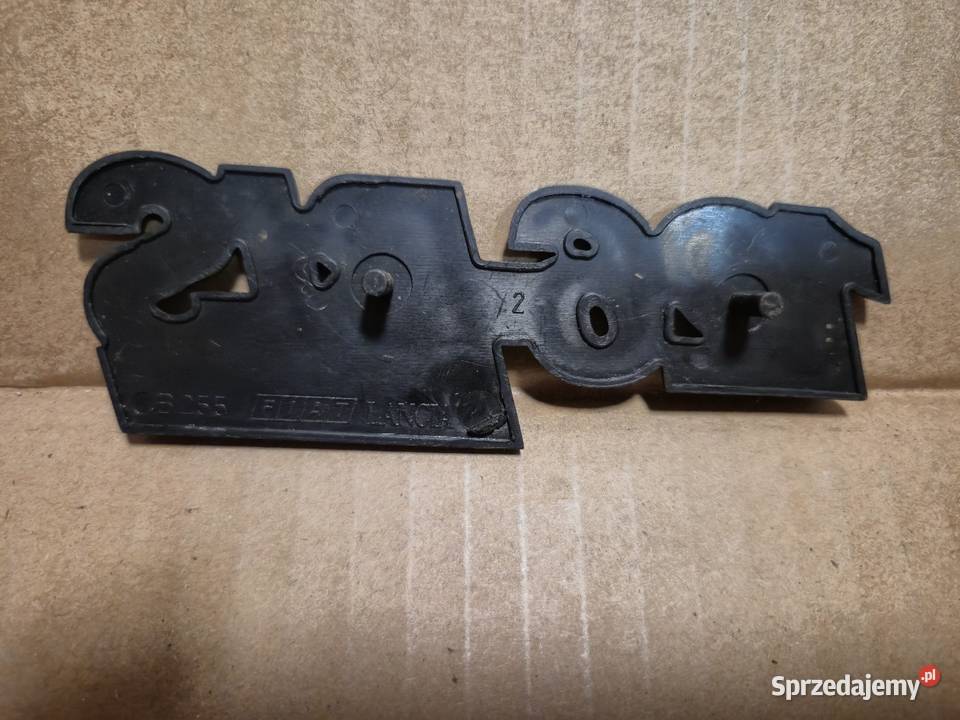 Znaczek emblemat Fiat 126 BIS Dąbrowa Górnicza