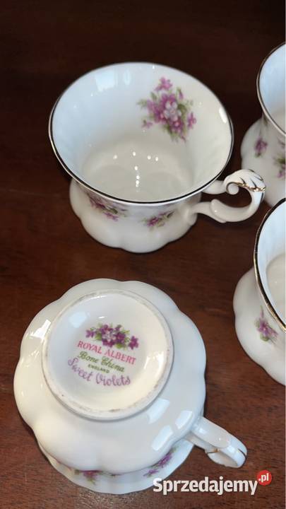 Filiżanka bez spodka Royal Albert Sweet Violets