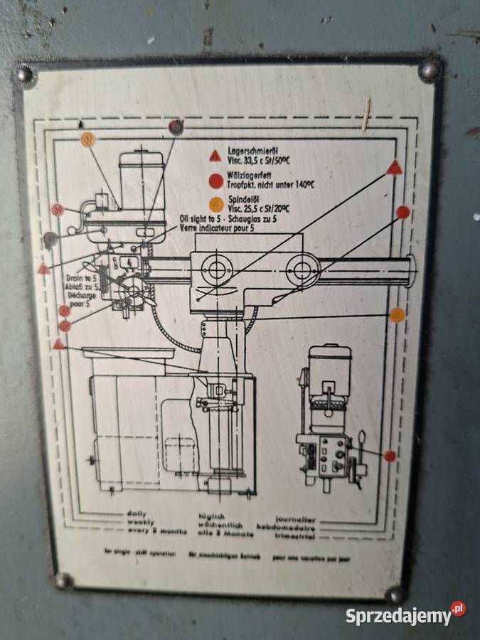 Wiertarka Promieniowa Otto Mller Plochingen SR Berejów
