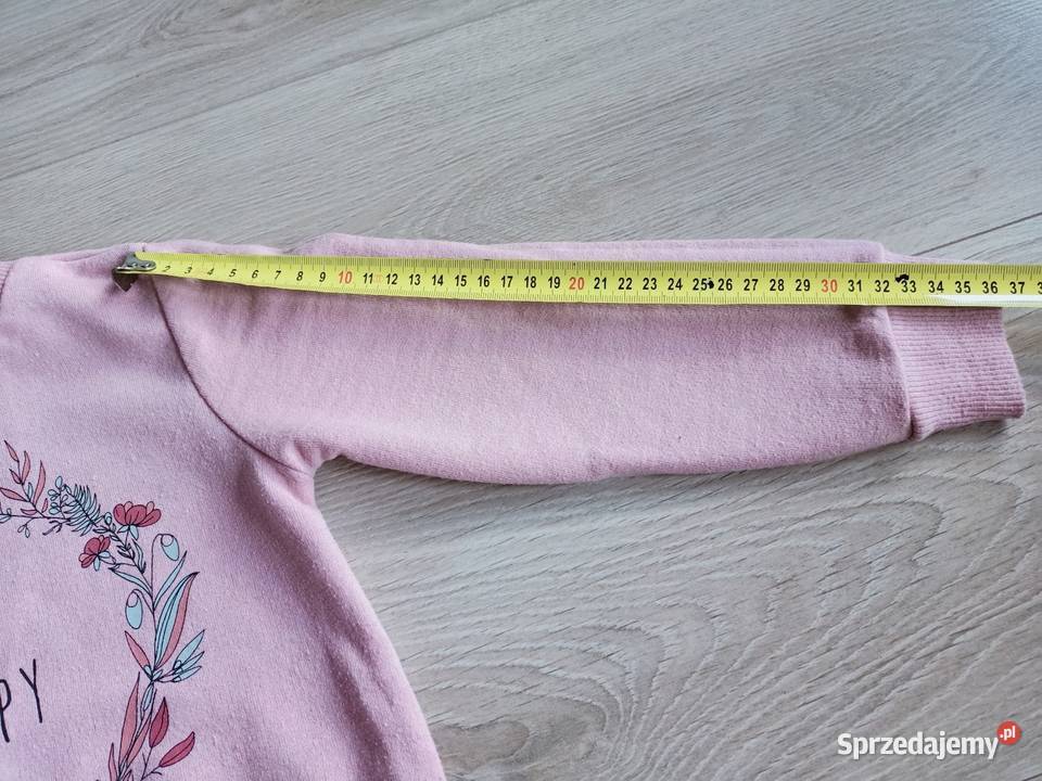 Bluza dziecięca brudny róż 110 Płock