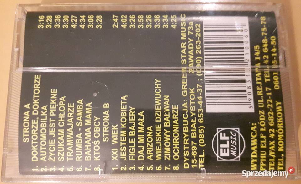 Daniela Życie jest piękne kaseta magnetofonowa Płyty i kasety Lutomiersk