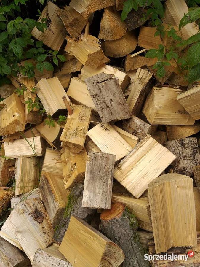 Drewno opałowe świerk i brzoza worki Opał dolnośląskie Kłodzko