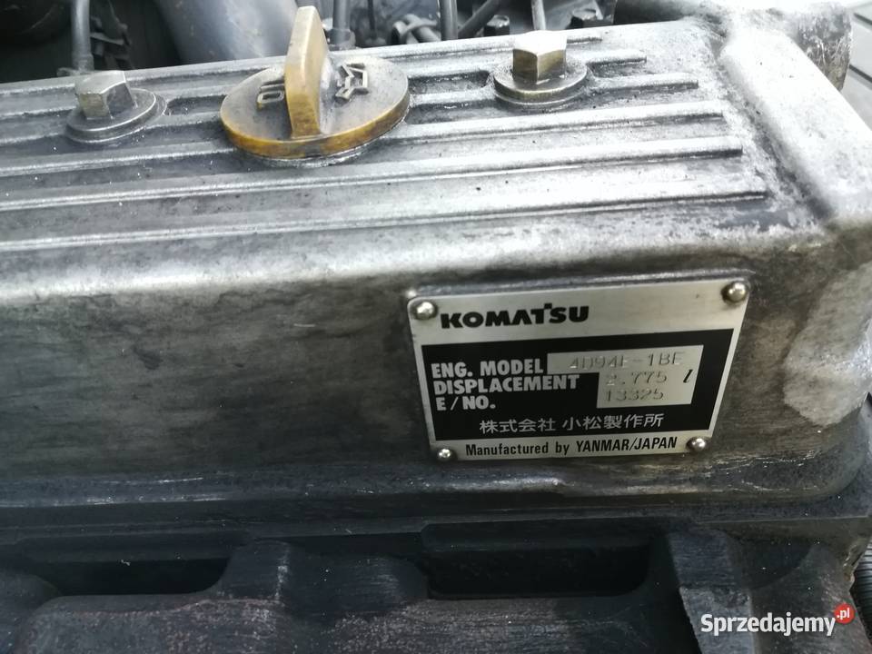 Komatsu FD 25T1E1 43m 25T triplex wózek widłowy Wózki widłowe Gorzów Wielkopolski sprzedam