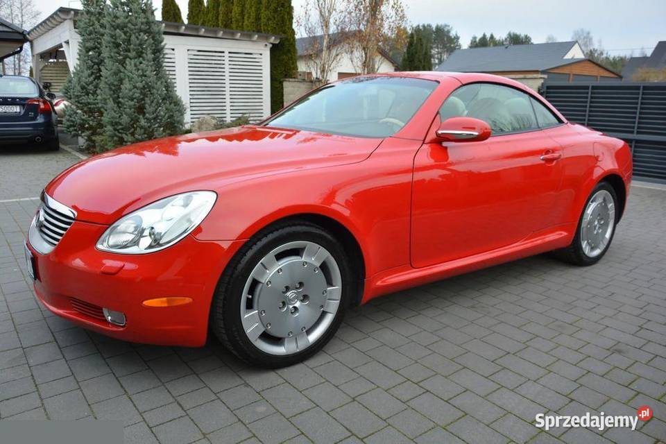 Lexus SC 43 benzyna 285 2002r 285KM mazowieckie Mińsk Mazowiecki