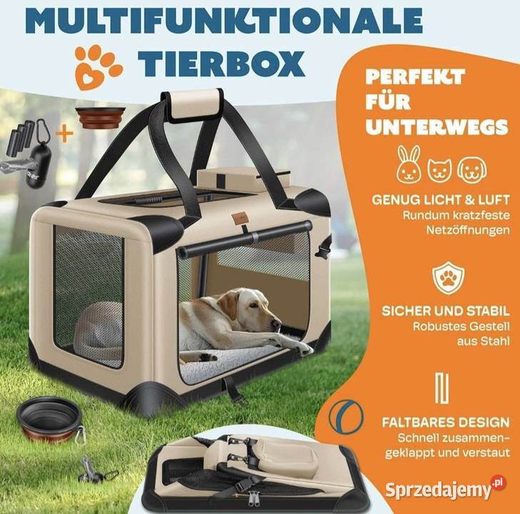 budka transportowa LOVPET psów i kotów 52 X 70 X Łomża