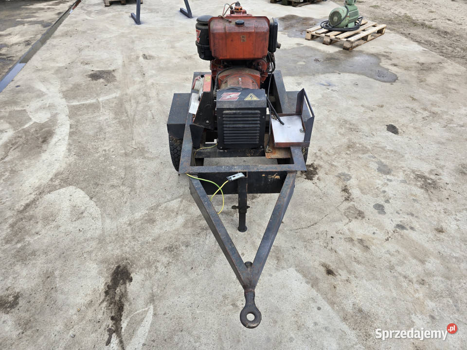 Agregat prądotwórczy 7 kVA 220380 V MDE7 nieuszkodzony Korpele