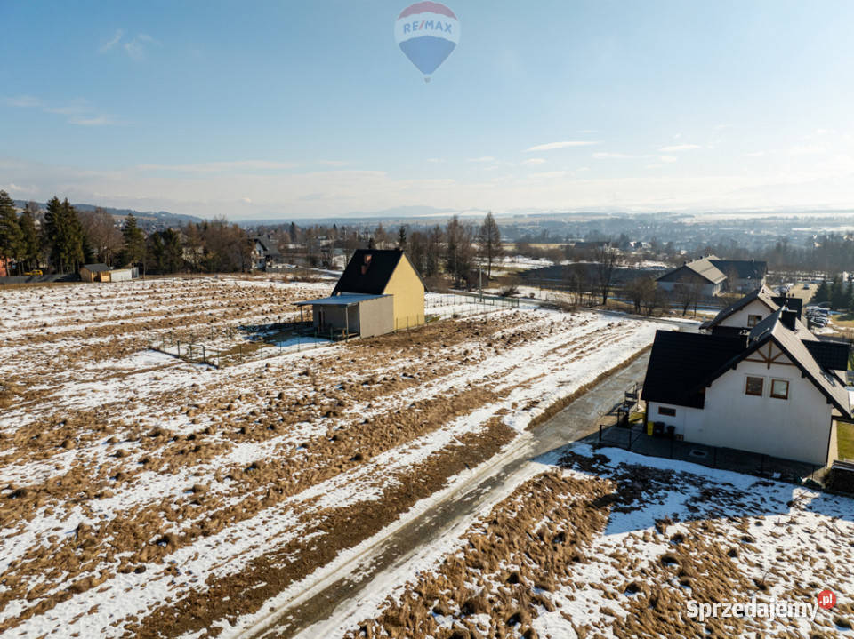 Działka u stóp Tatr widok na marzenia Nowy Targ sprzedam