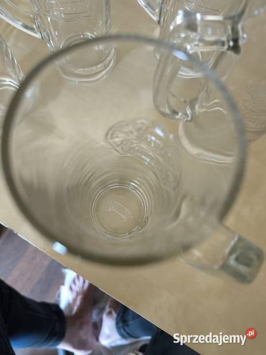 Oryginalny kufel do piwa 05l ze szklanym