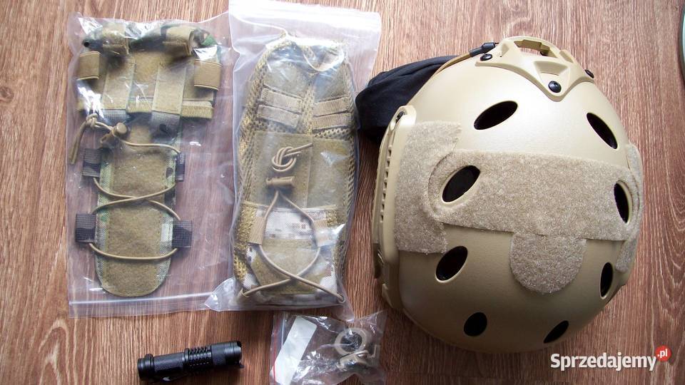 Kask taktyczny MH z dodatkami do wspinaczki Sporty strzeleckie i myślistwo Reda