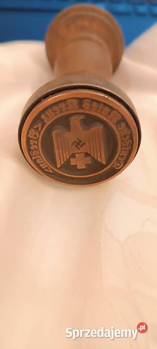 Stempel administracyjny III Rzesza Kraków