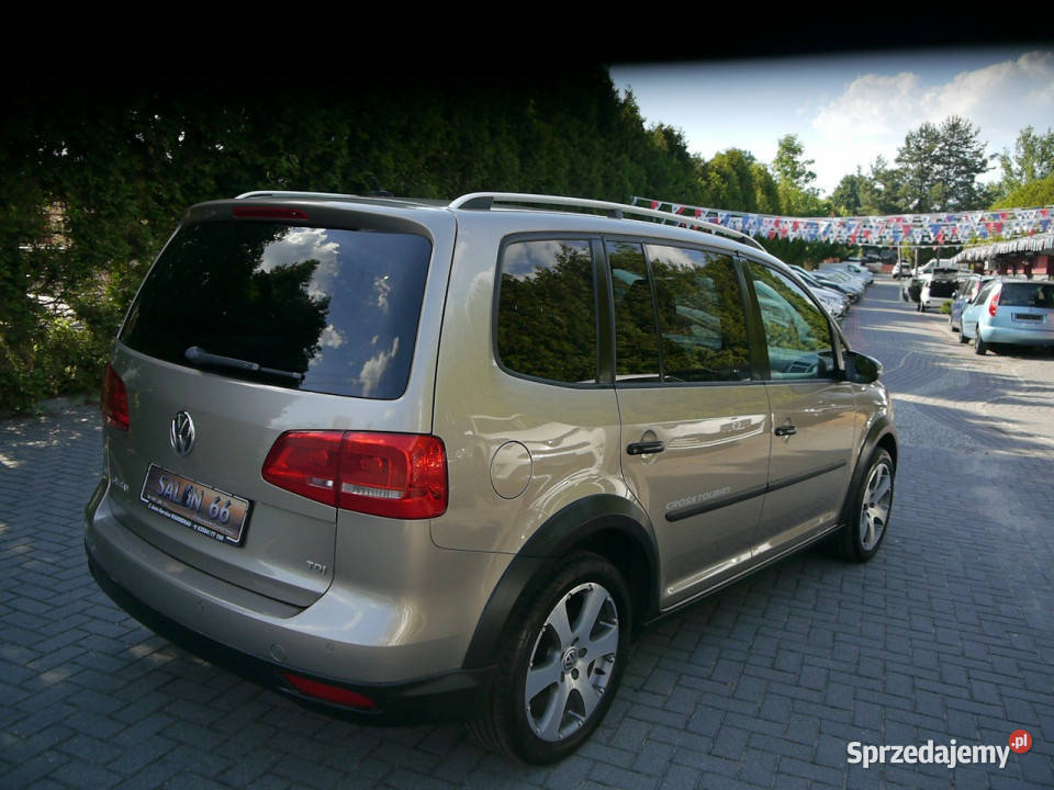 Volkswagen Touran CROSS tdi Stan Bezwypadkowy z klimatyzacja