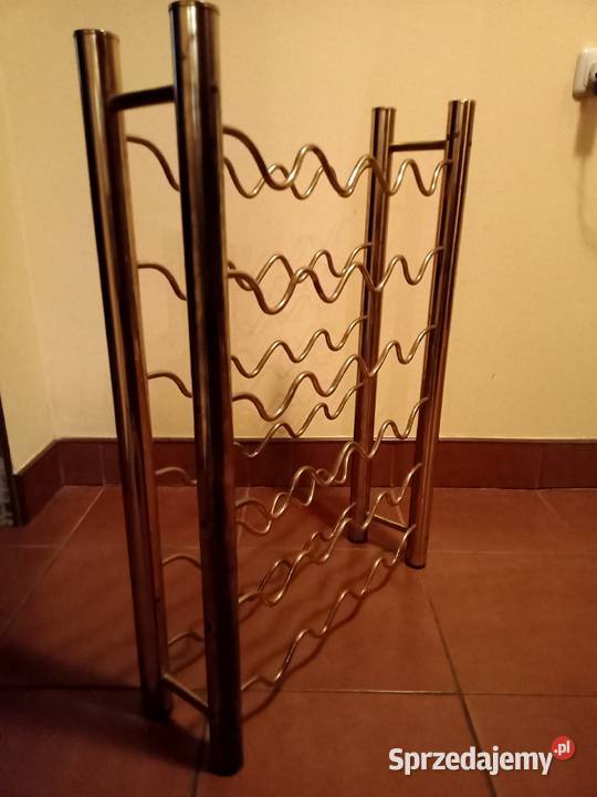 Duży elegancki przenośny stojak na 24 wina Szczyrk