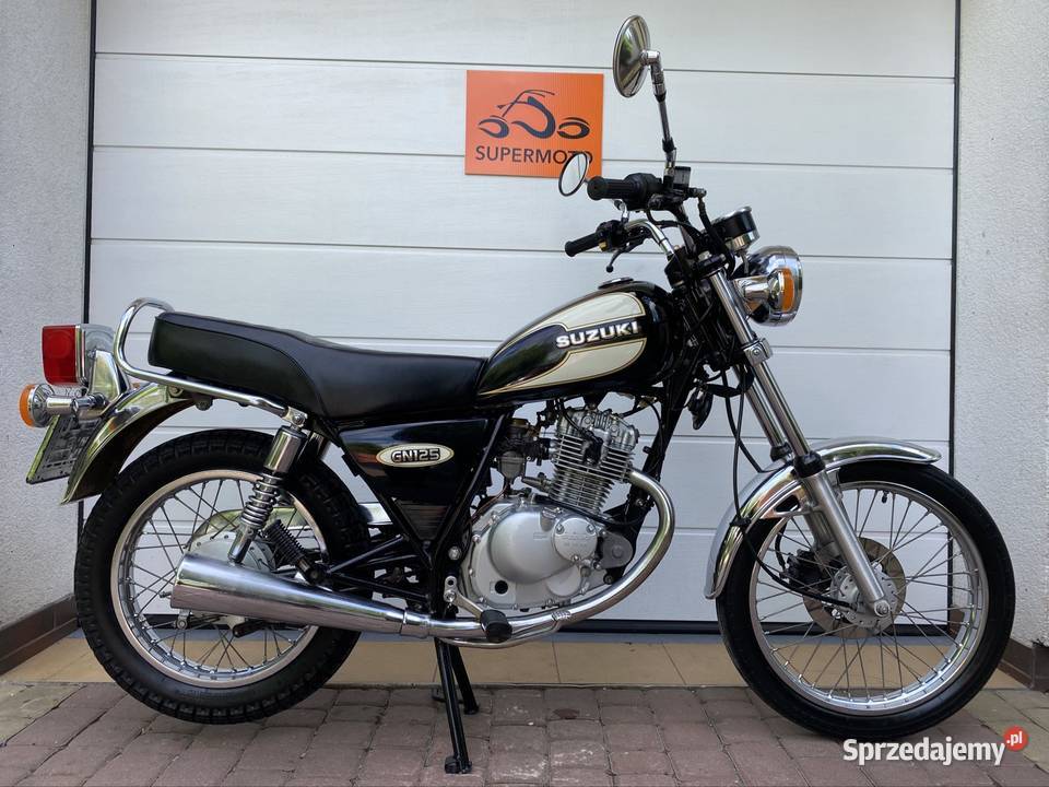 SUZUKI GN 125 kat B Prostota i nie zawodność Na Kokoszkowy