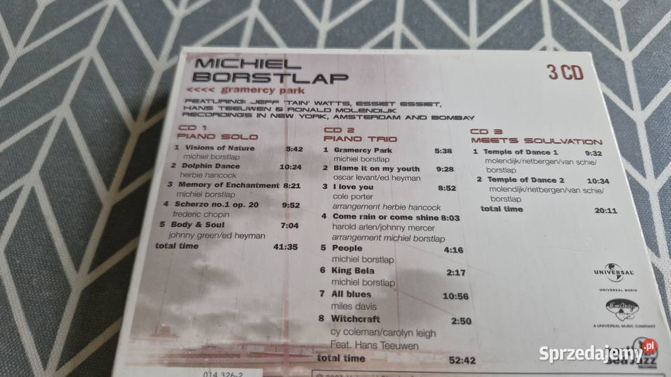 MICHIEL BORSTLAP GRAMERCY PARK jazz Chorzów