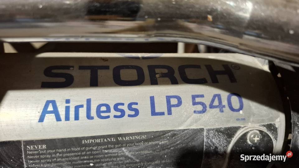 Agregat malarski Graco Storch 540 mazowieckie Radom sprzedam
