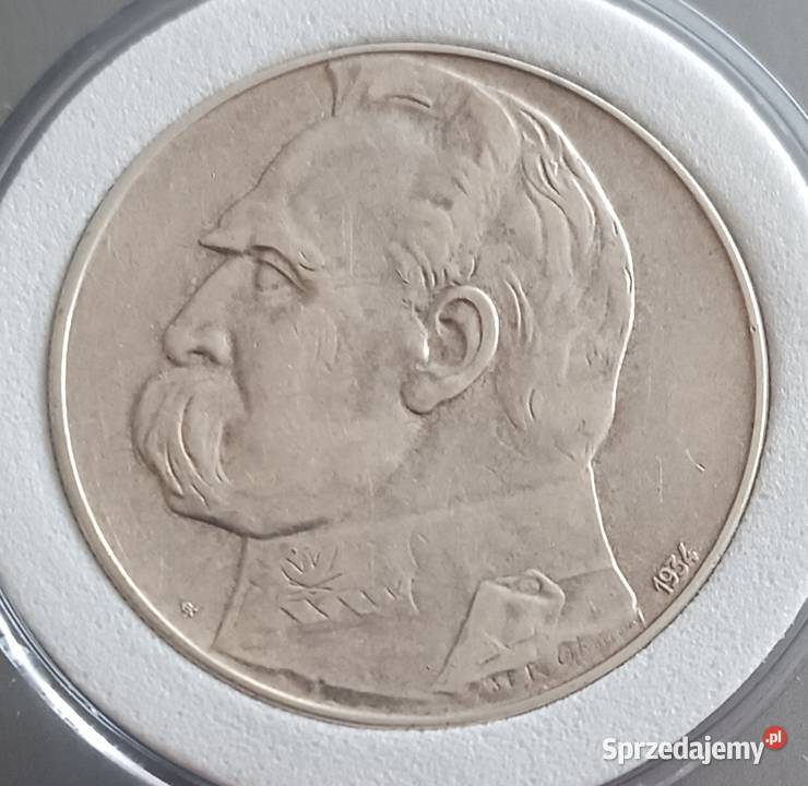 10 J Piłsudski 1934 r Orzeł Legionów Numizmatyka
