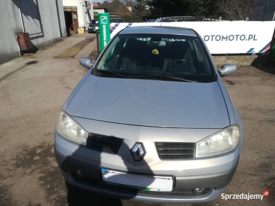 RENAULT MEGANE II 16i 2004r GAZ SEDAN kurtyny powietrzne Bydgoszcz sprzedam