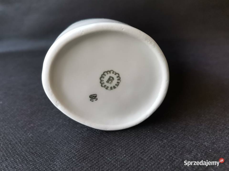 Stary wazon z dziurką porcelana Bogucice PRL sprzedam