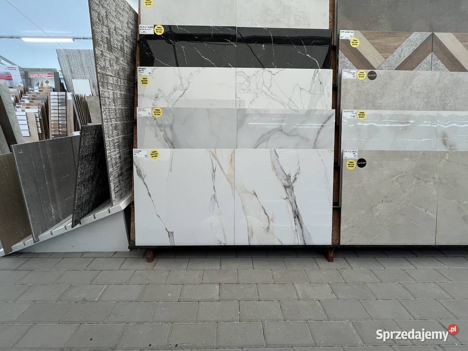 OUTLETOWA STATUARIO CREMA 60X60 POLEROWANA Płytki uniwersalne mazowieckie Ząbki