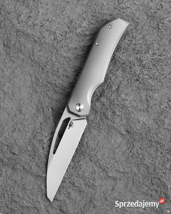 Nóż składany Bestech Taipan Grey Titanium Bead Warszawa