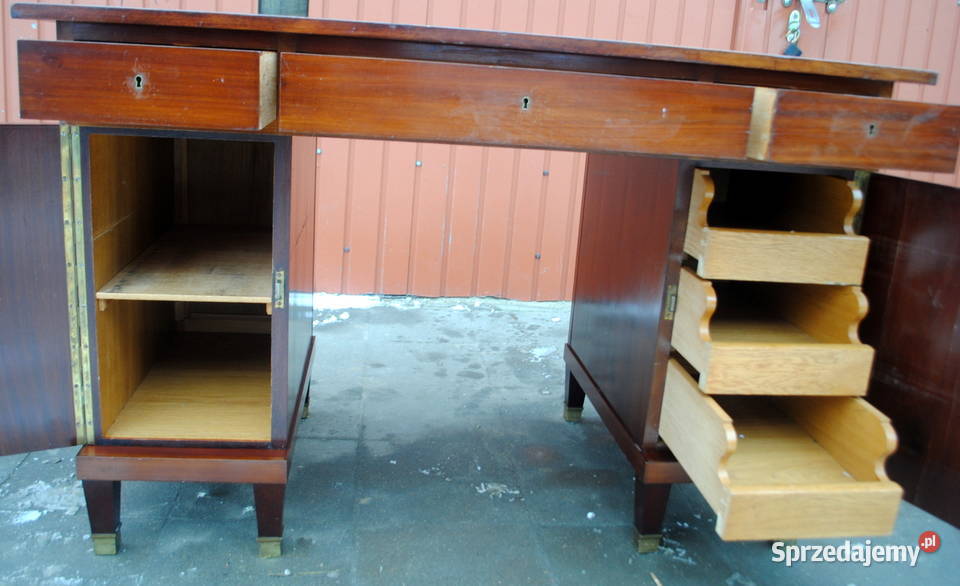 Stare biurko 4 wolnostojące Mała Karczma
