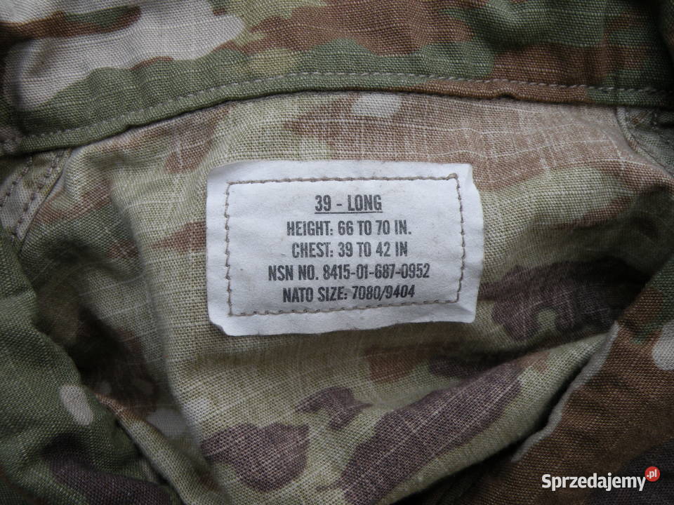 Bluza IHWCU multicam OCP 39 long FEMALE Militaria dolnośląskie sprzedam