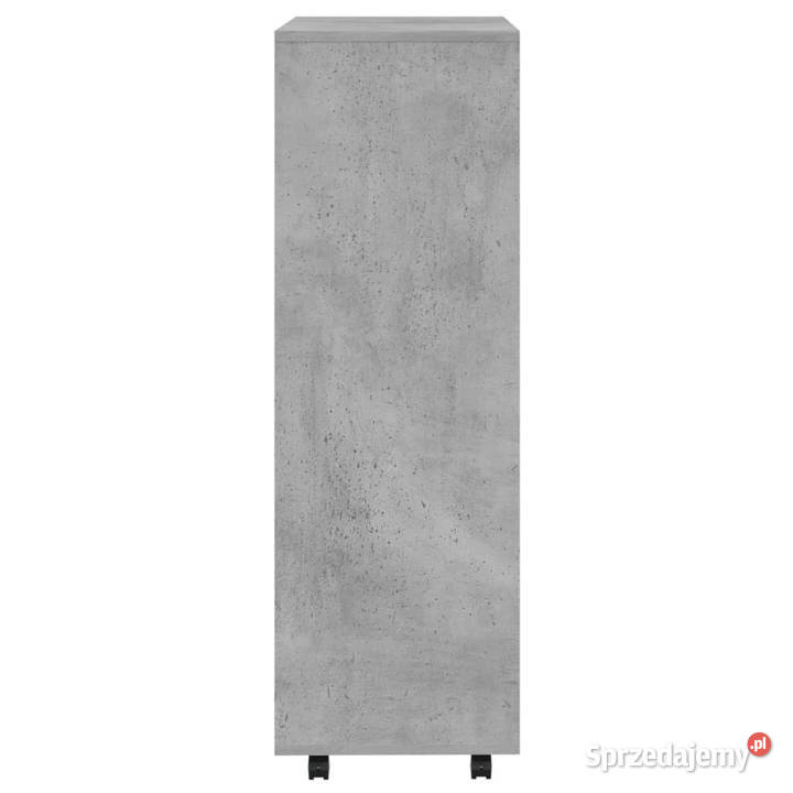 Szafka szarość betonu 80x40x110 materiał Warszawa