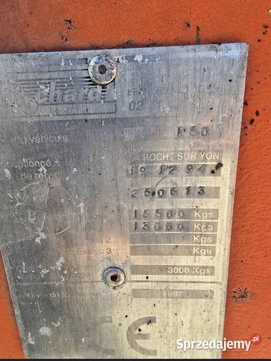 Rozrzutnik obornika Brochard pomorskie Ględowo sprzedam