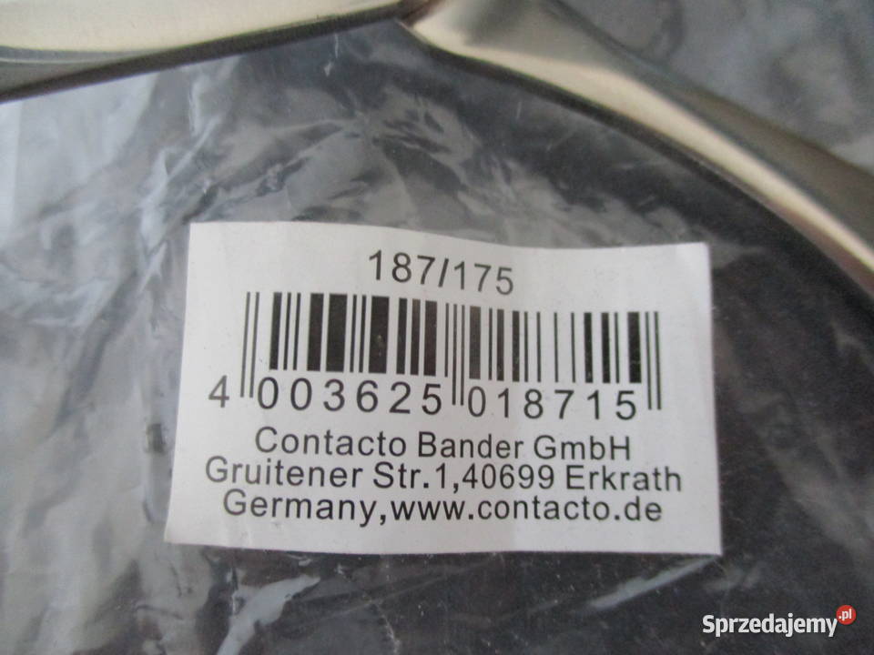 Szczypce Nierdzewne Cukiernicze CONTACTO 175 mm Nieporęt