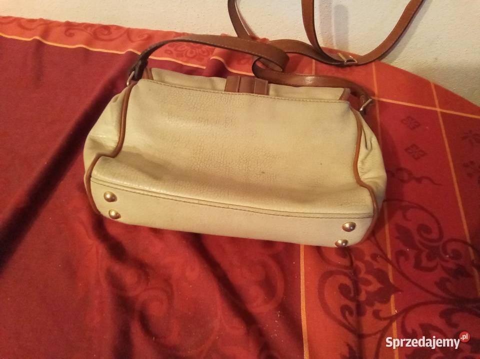 Torebka damska beżowa PRL mazowieckie Warszawa