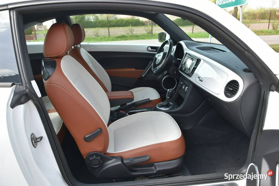 Volkswagen Beetle 18TSi 180 DSG 2015r Skóra NAVi czujnik zmierzchu