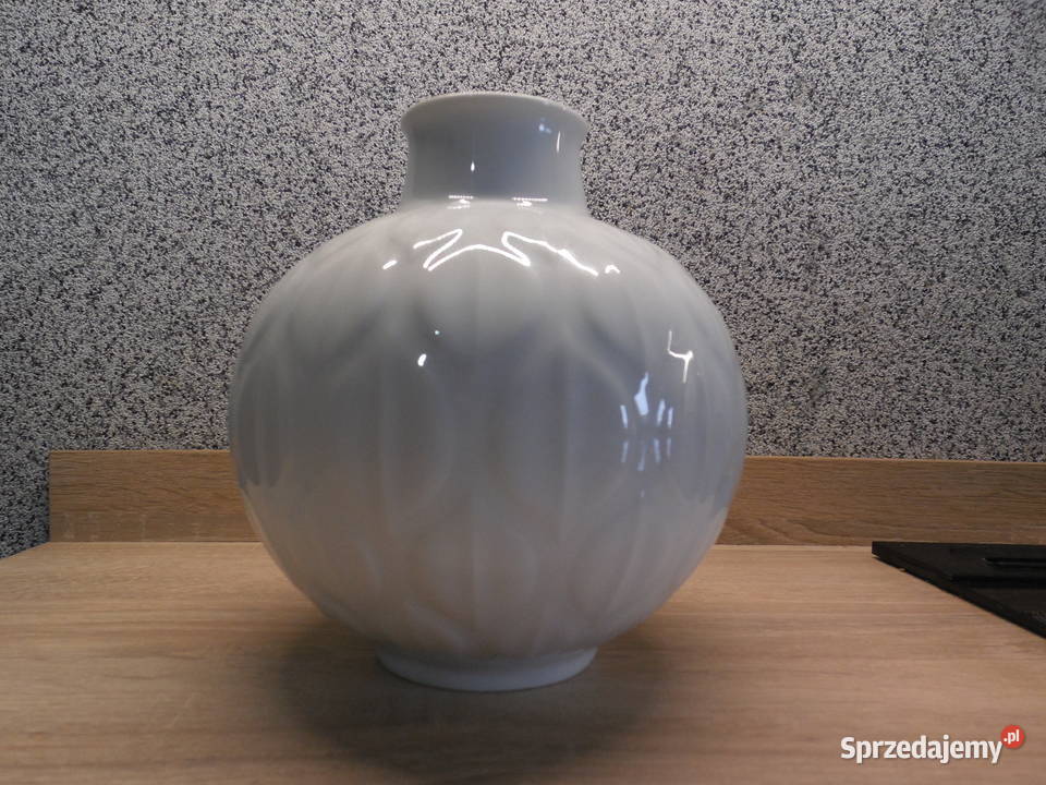 Wazon kula ESCHENBACH Porcelana i szkło wielkopolskie Raszków