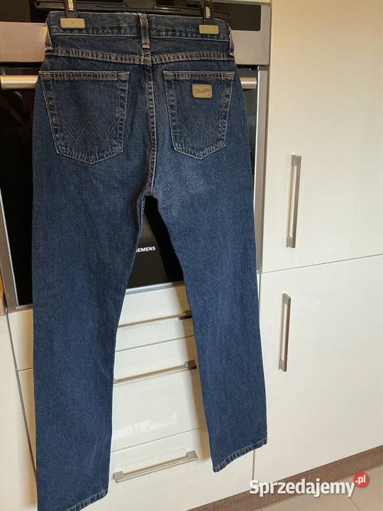 Spodnie Jeans Damskie Wrangler XXS Vintage niebieski Nowa Sól sprzedam