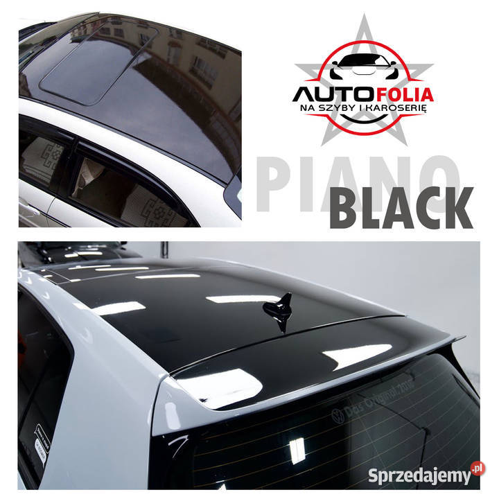 Folia ochronna na lakier LUX GLOSSY PIANO BLACK Folie samochodowe Nowy Dwór Mazowiecki