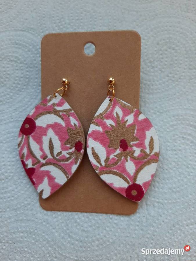 Kolczyki wiszące Bydgoszcz sprzedam