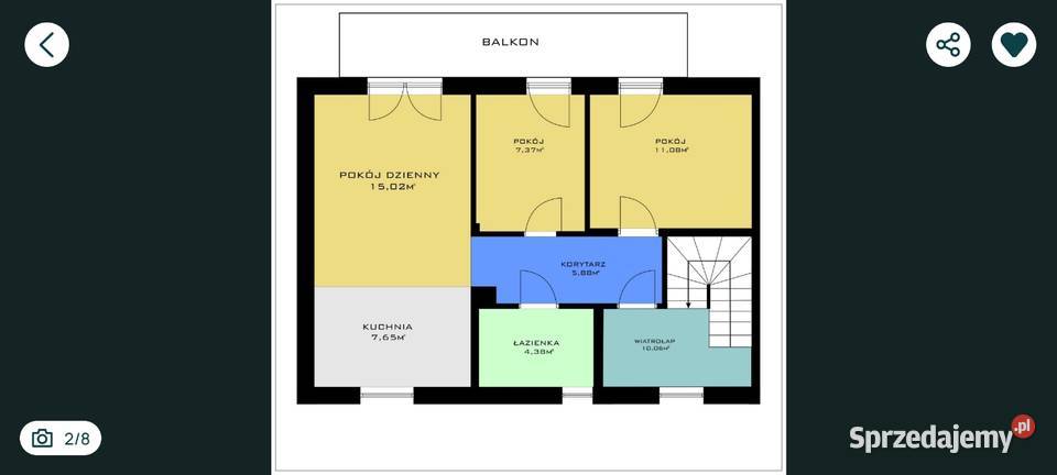 Bezczynszowy Nowy Apartament 3 Pokoje Klima