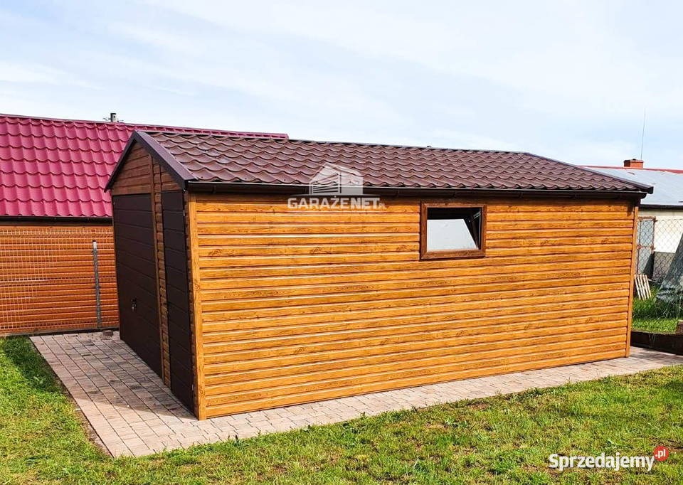 GARAŻ BLASZANY 45M X 6M DWUSPAD BLACHODACHÓWKA Olsztyn