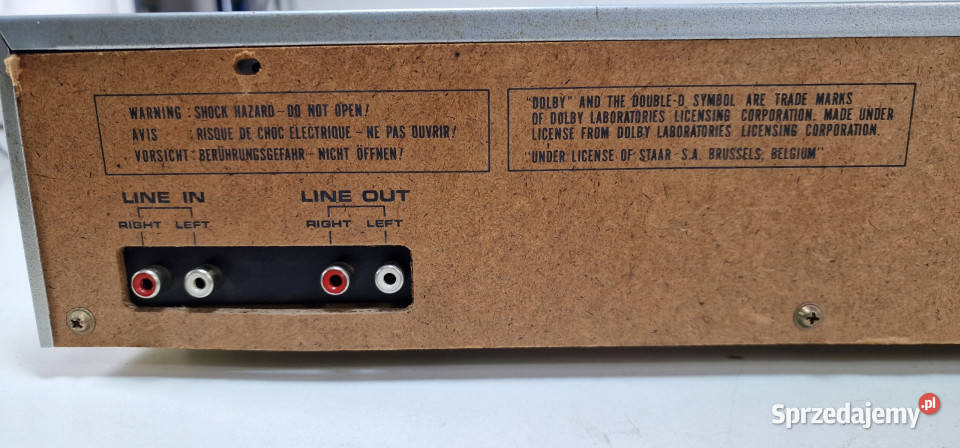 Magnetofon Cassette Deck Akai HX1C HX 1 C Międzychód sprzedam