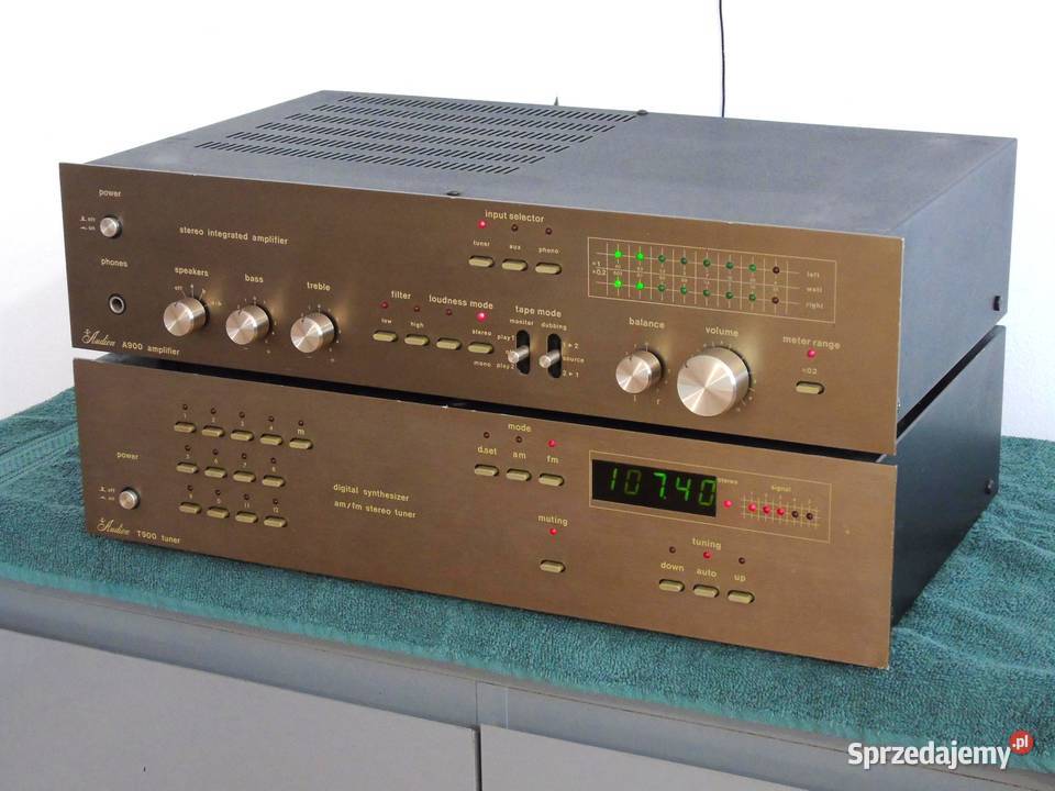 Wzmacniacz i Tuner Audion A900 i T900 sprawne Wieże i miniwieże Wieże i miniwieże Jasło