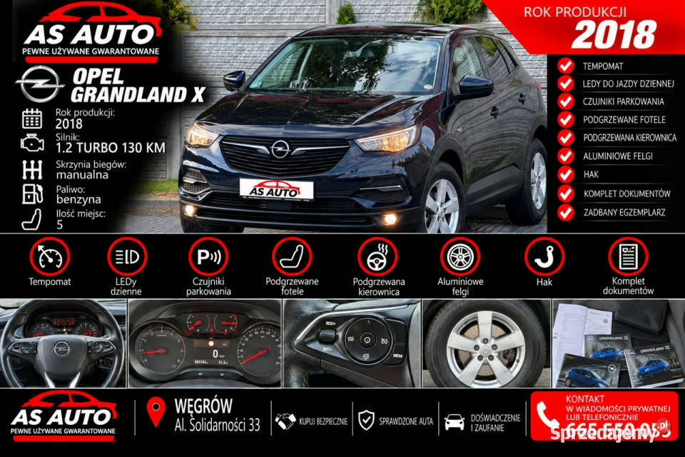 Opel Grandland X 12T 130 isofix Węgrów