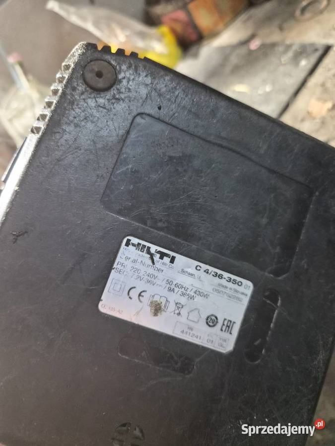 Sprzedam baterie i ladowarke hilti Złotów