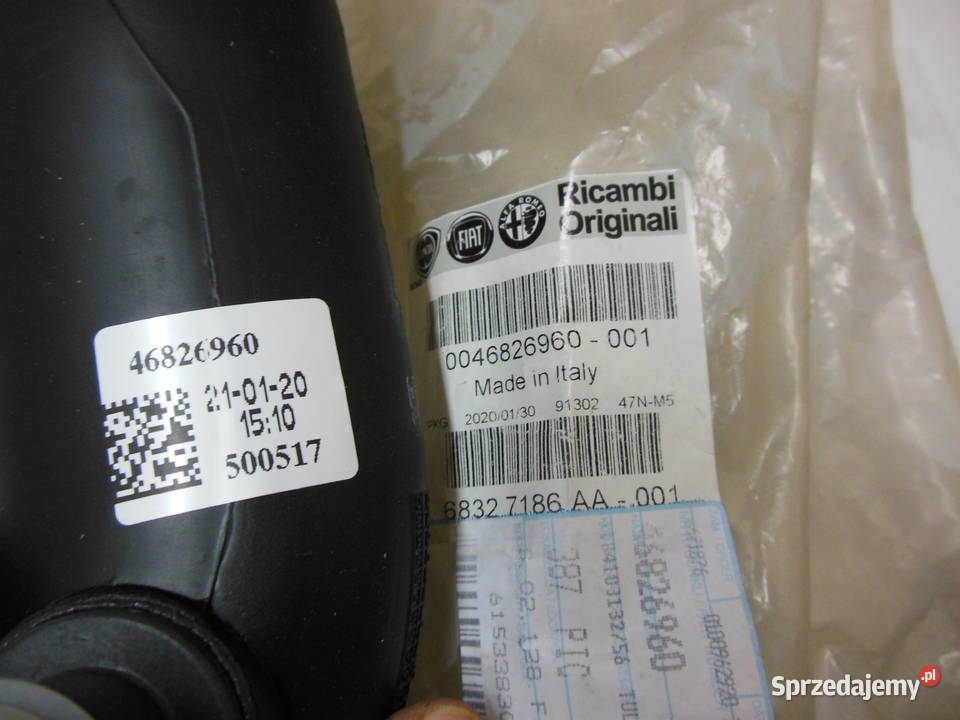 FIAT 500L 14 16V 95 RURA DOLOT POWIETRZA