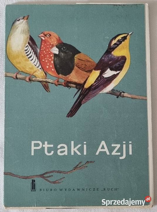 Ptaki Azji 9 projekt graficzny Alojzy Balcerzak mazowieckie Warszawa