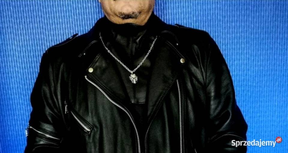 Skórzany kołnierz motocyklowy śliniak ocieplacz Sochaczew